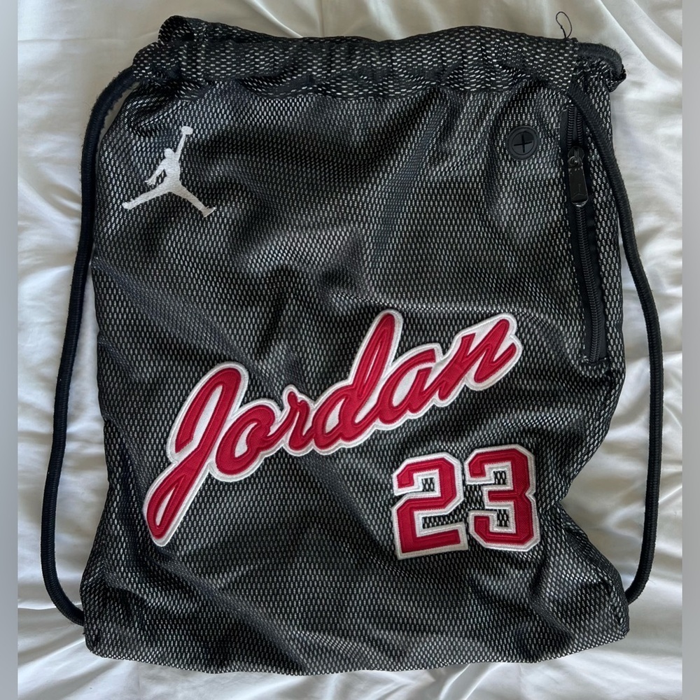 Air Jordan Vintage Drawstring Mesh Backpack